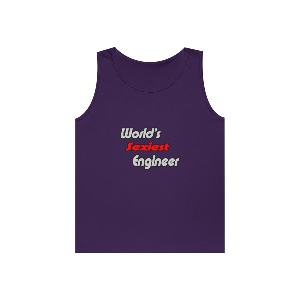 World's Sexiest Engineer - Unisex Heavy Cotton Tank Top