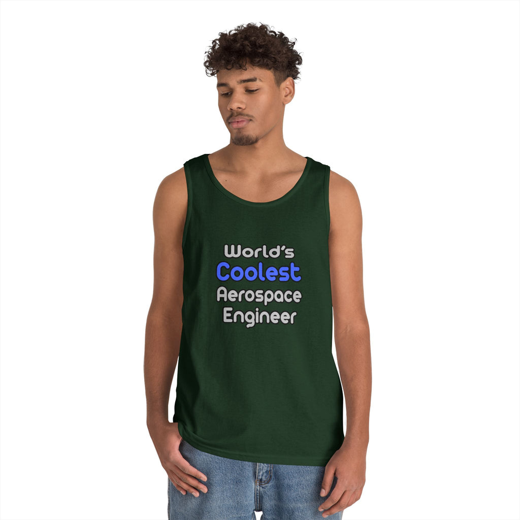 World's Coolest Aerospace Engineer - Unisex Heavy Cotton Tank Top