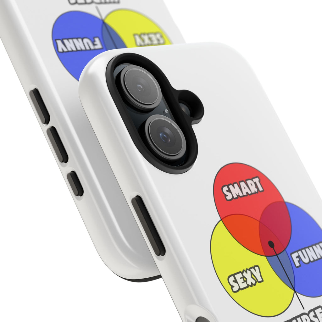 Venn Diagram .. Nurses - Tough Phone Cases