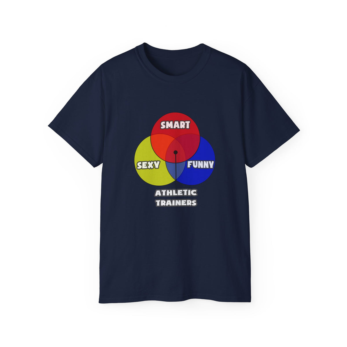 Venn Diagram .. Athletic Trainers - Unisex Ultra Cotton Tee
