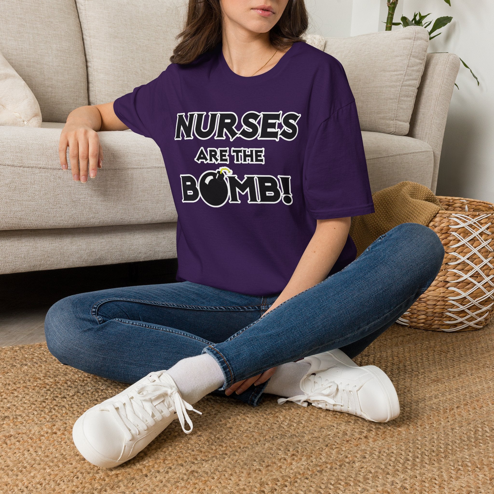 Nurses Are The Bomb! (2) - Unisex Softstyle T-Shirt