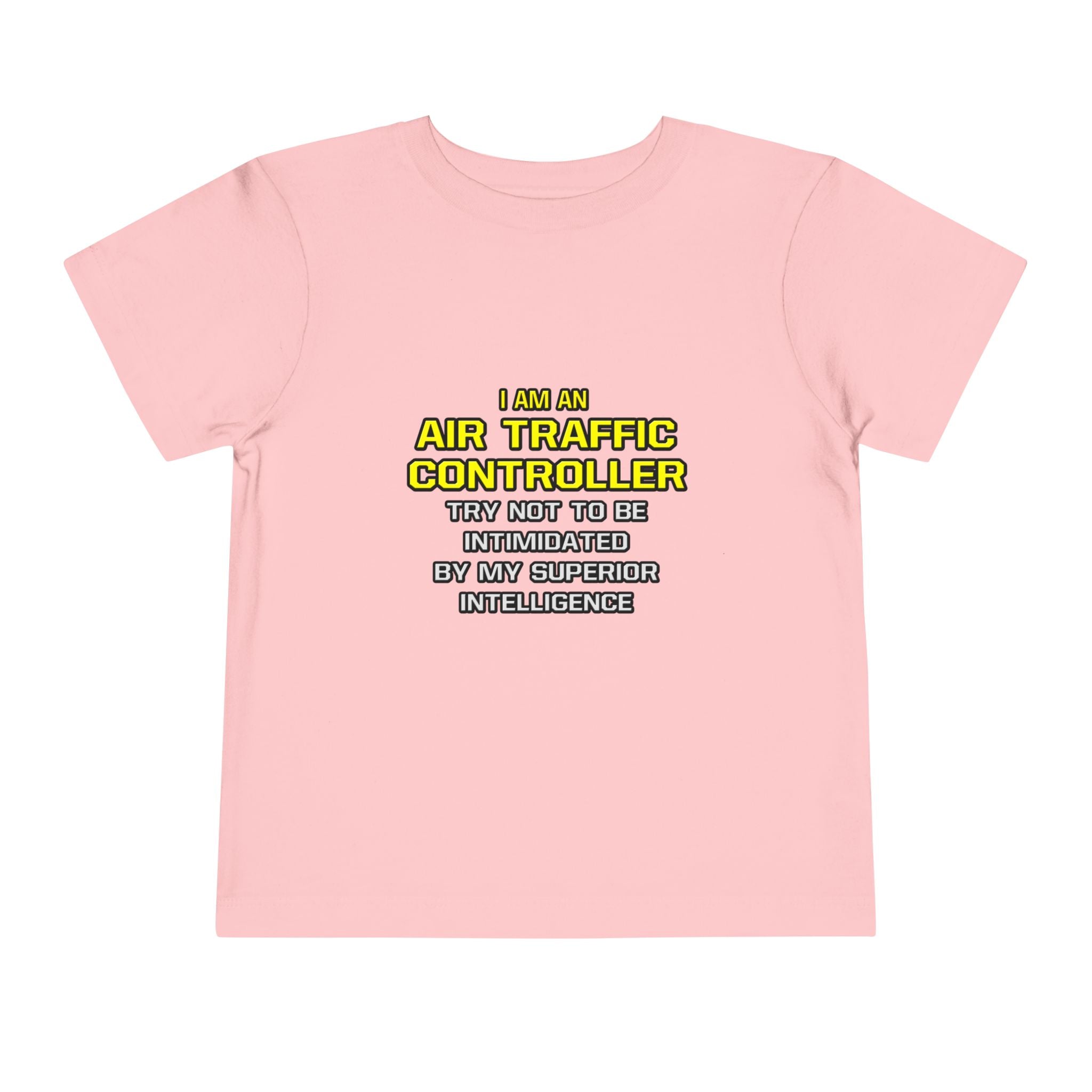 Air Traffic Controller...Superior Intelligence - Toddler Short Sleeve Tee
