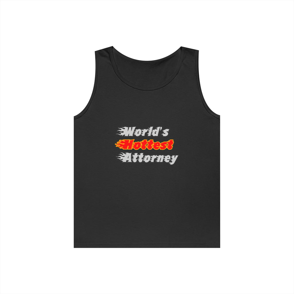 World's Hottest Attorney - Unisex Heavy Cotton Tank Top