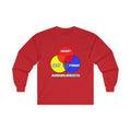 Venn Diagram .. Audiologists - Unisex Ultra Cotton Long Sleeve Tee