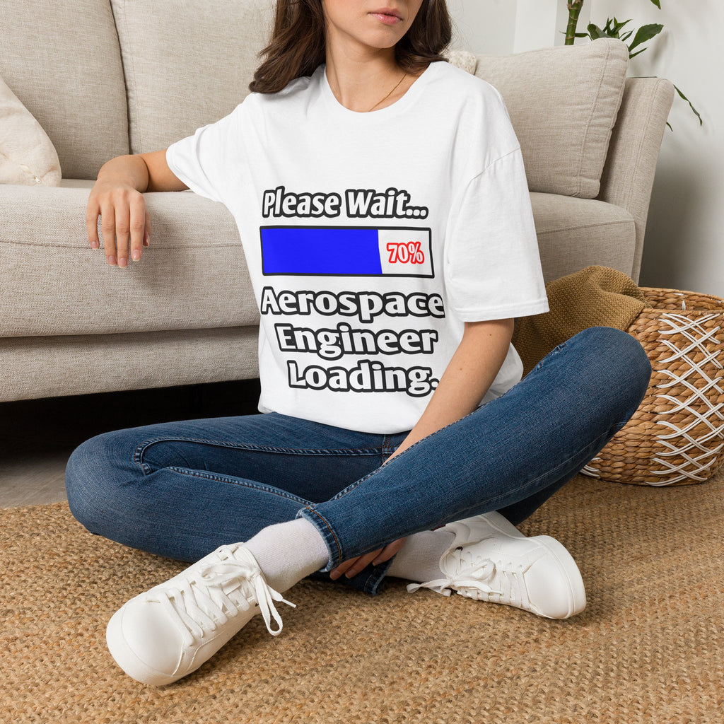 Please Wait...Aerospace Engineer Loading - Unisex Softstyle T-Shirt