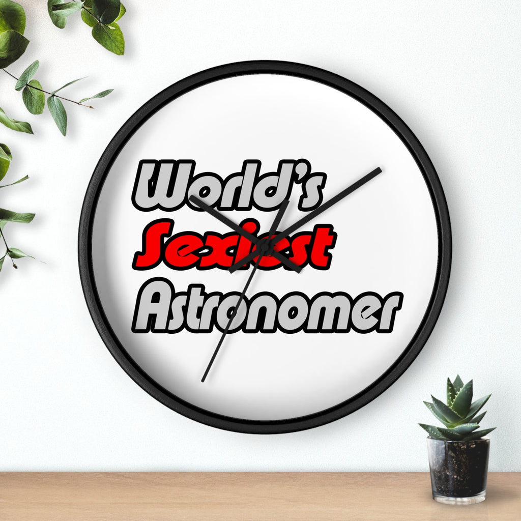 World's Sexiest Astronomer - Wall Clock