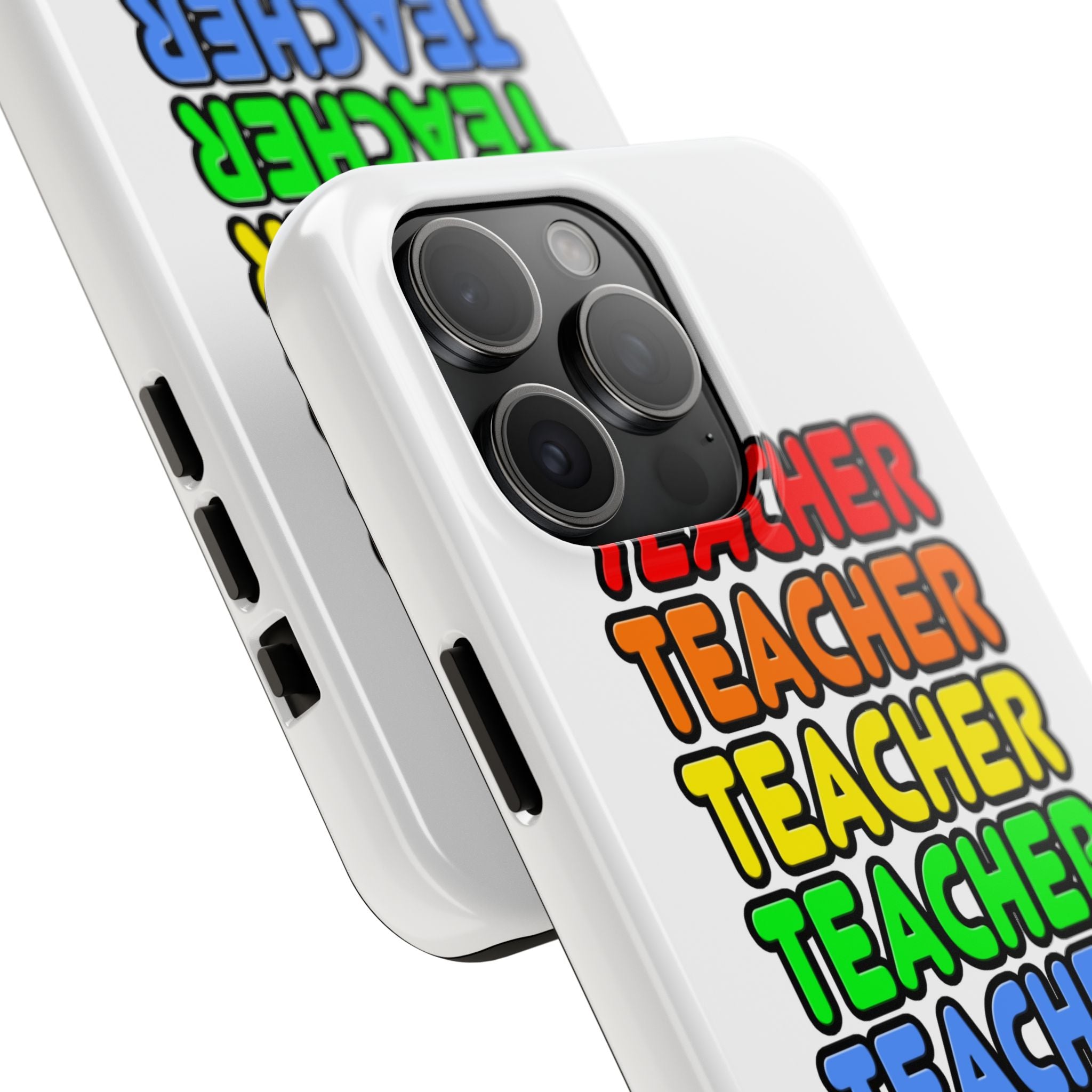 Rainbow Teacher - Tough Phone Cases