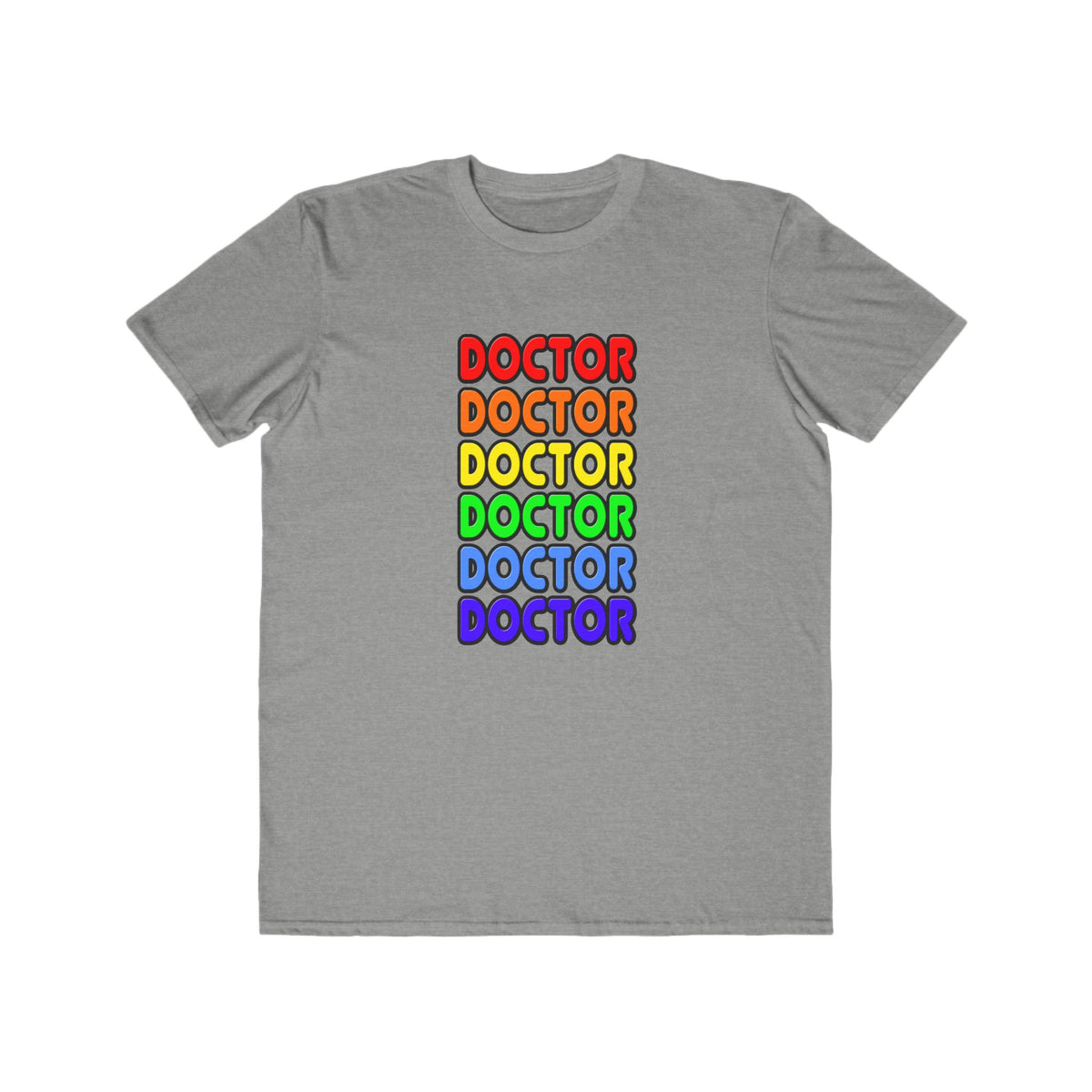 Rainbow Doctor - Men's Lightweight Fashion Tee