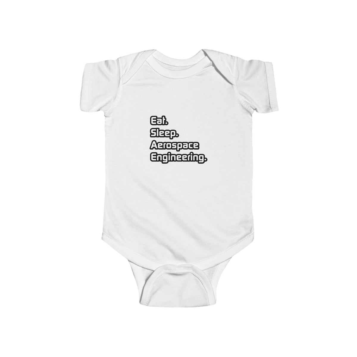 Eat. Sleep. Aerospace Engineering - Infant Fine Jersey Bodysuit