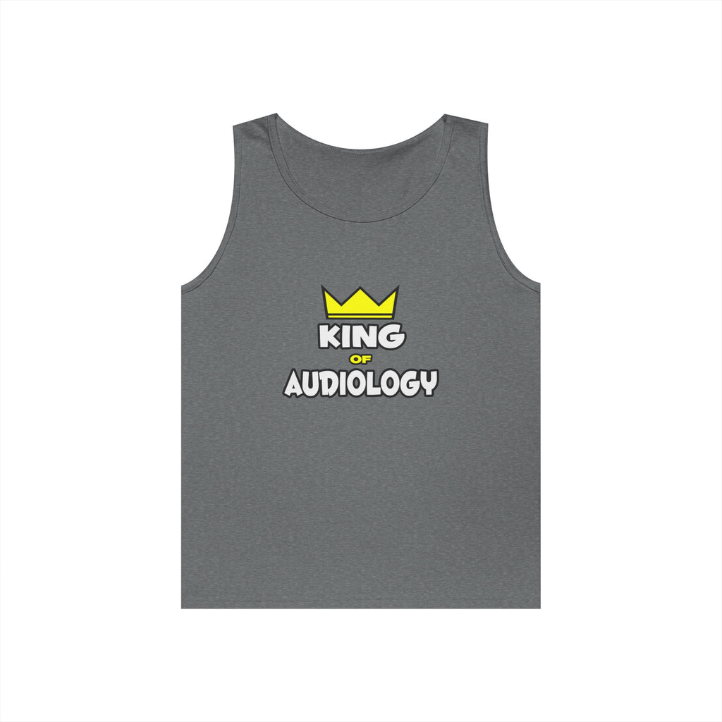 King of Audiology - Unisex Heavy Cotton Tank Top