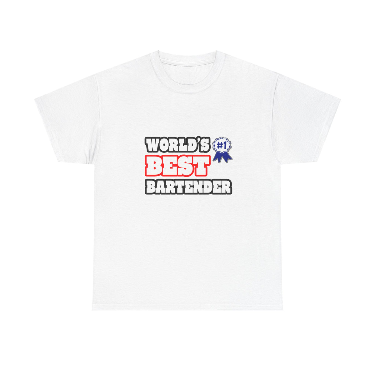 World's Best Bartender - Unisex Heavy Cotton Tee