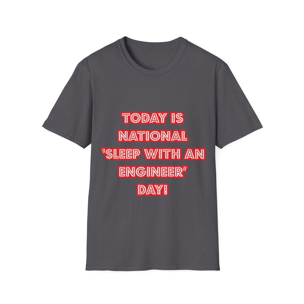 National 'Sleep With an Engineer' Day - Unisex Softstyle T-Shirt
