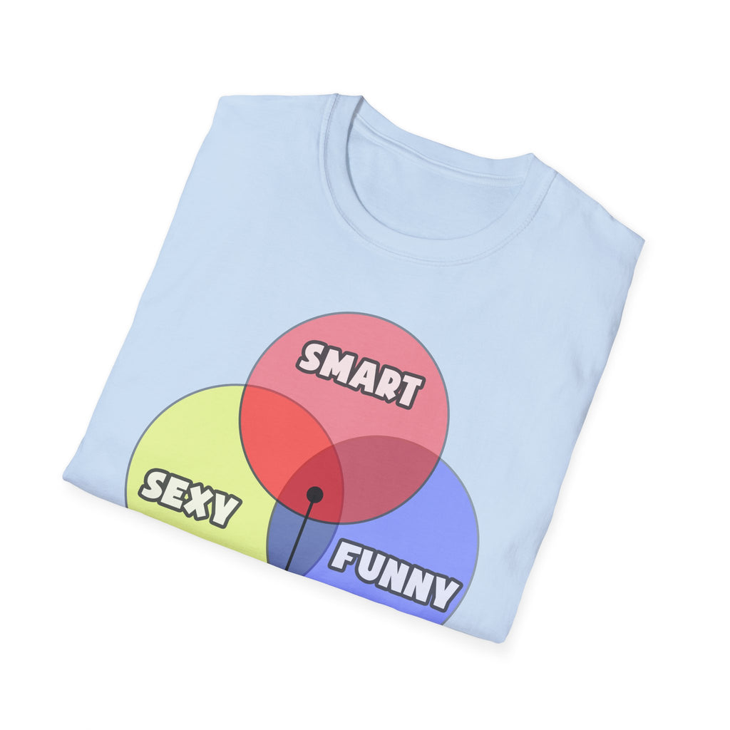 Venn Diagram .. Doctors - Unisex Softstyle T-Shirt