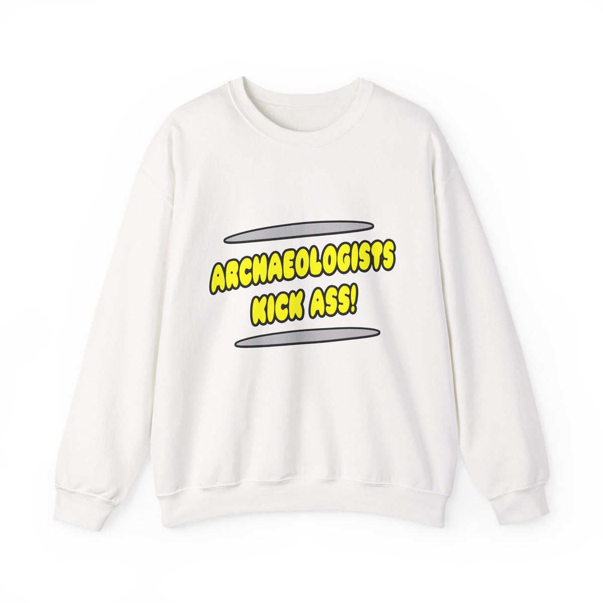 Archaeologists Kick Ass! - Unisex Heavy Blend™ Crewneck Sweatshirt