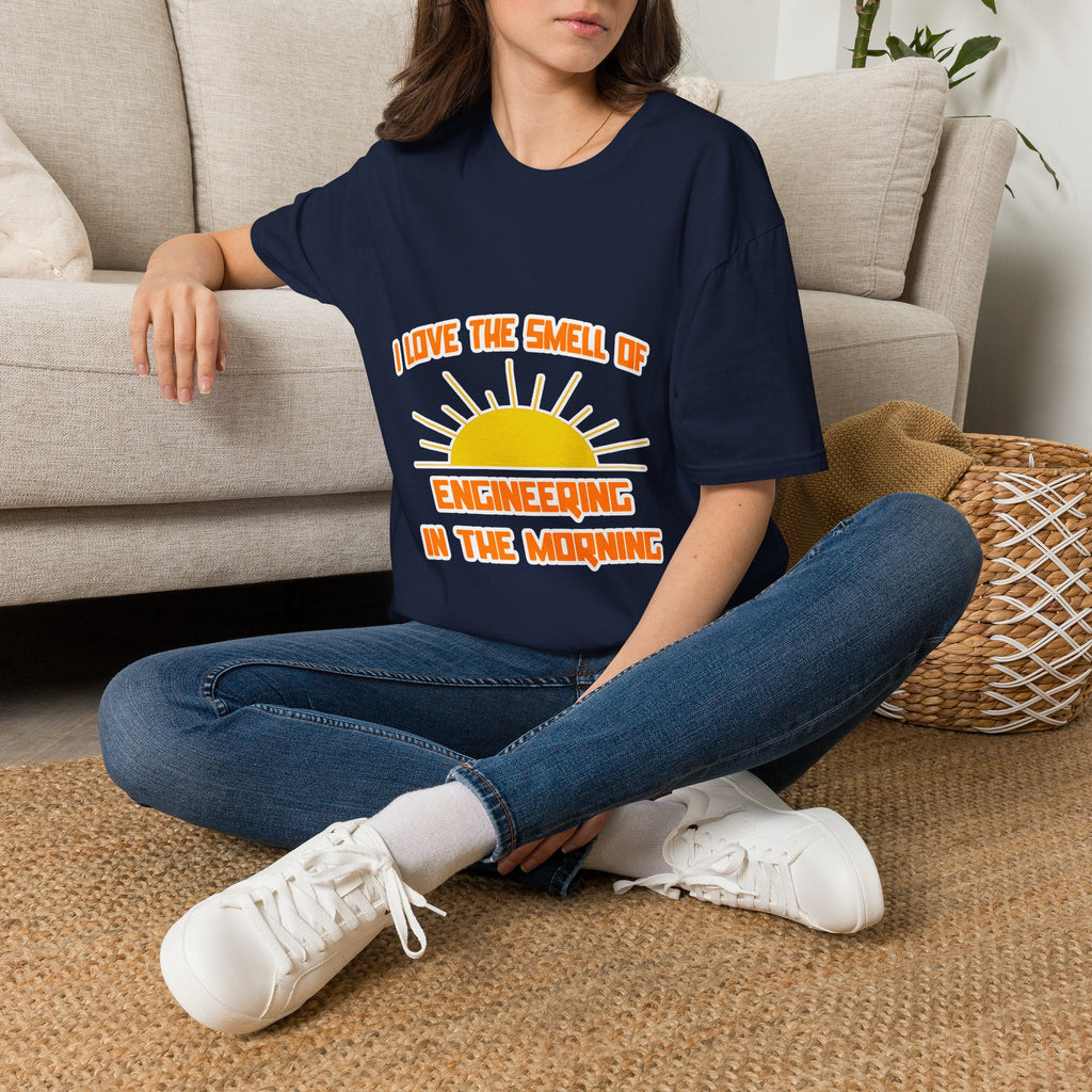 Smell of Engineering in the Morning - Unisex Softstyle T-Shirt