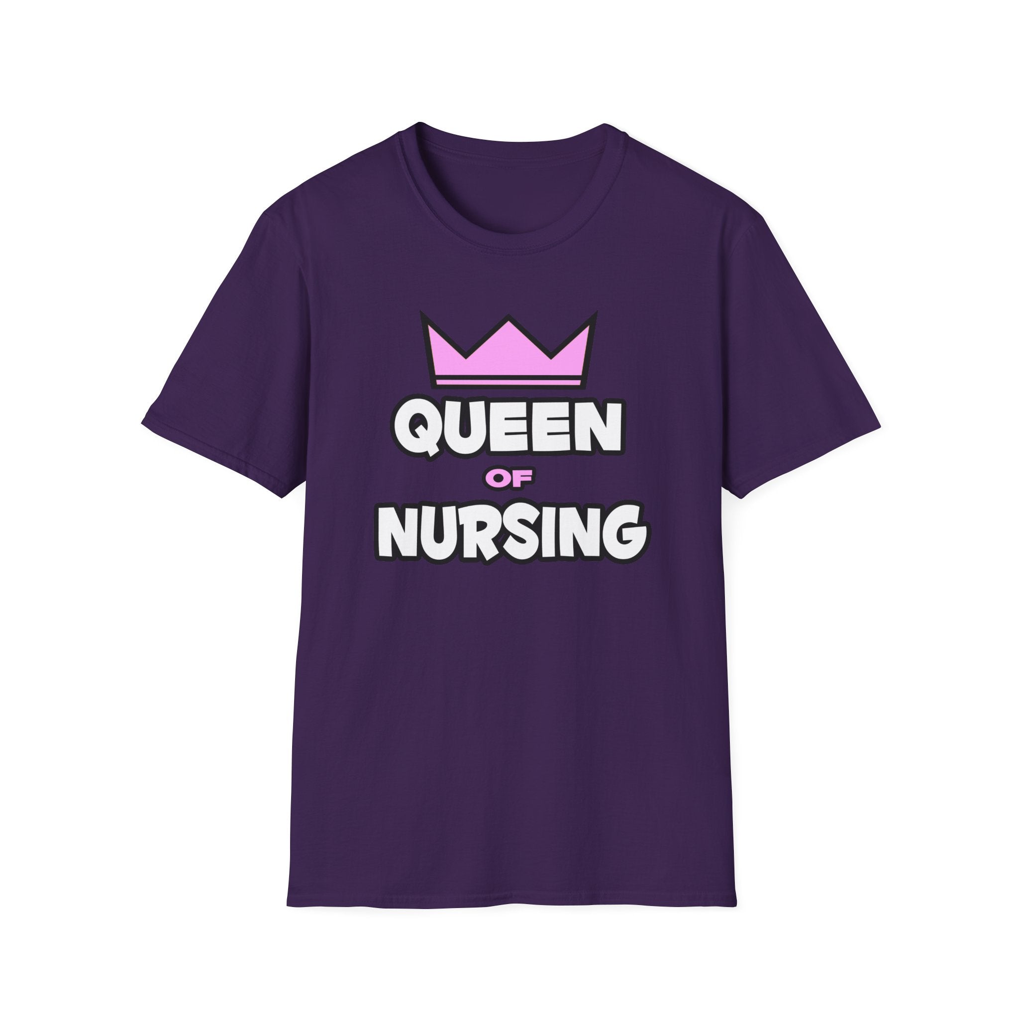 Queen of Nursing - Unisex Softstyle T-Shirt