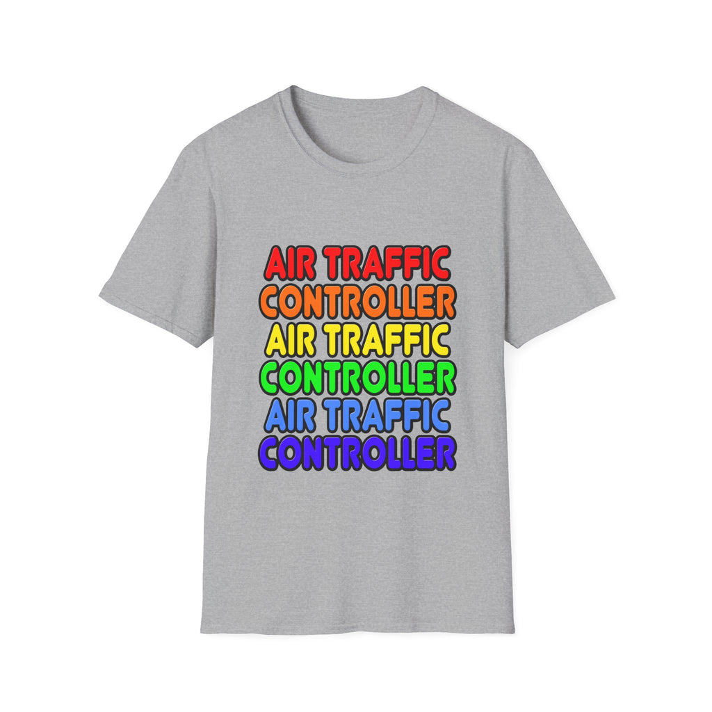 Rainbow Air Traffic Controller - Unisex Softstyle T-Shirt
