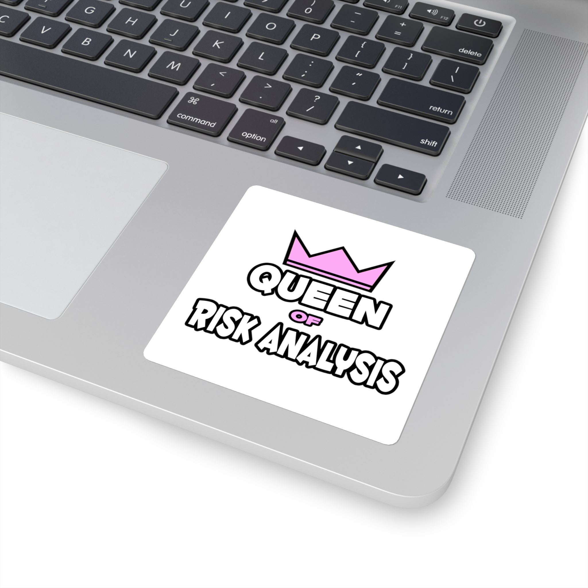 Queen of Risk Analysis - Square Stickers