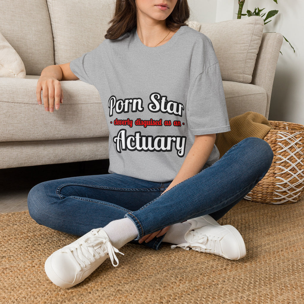 Porn Star ... Actuary - Unisex Softstyle T-Shirt