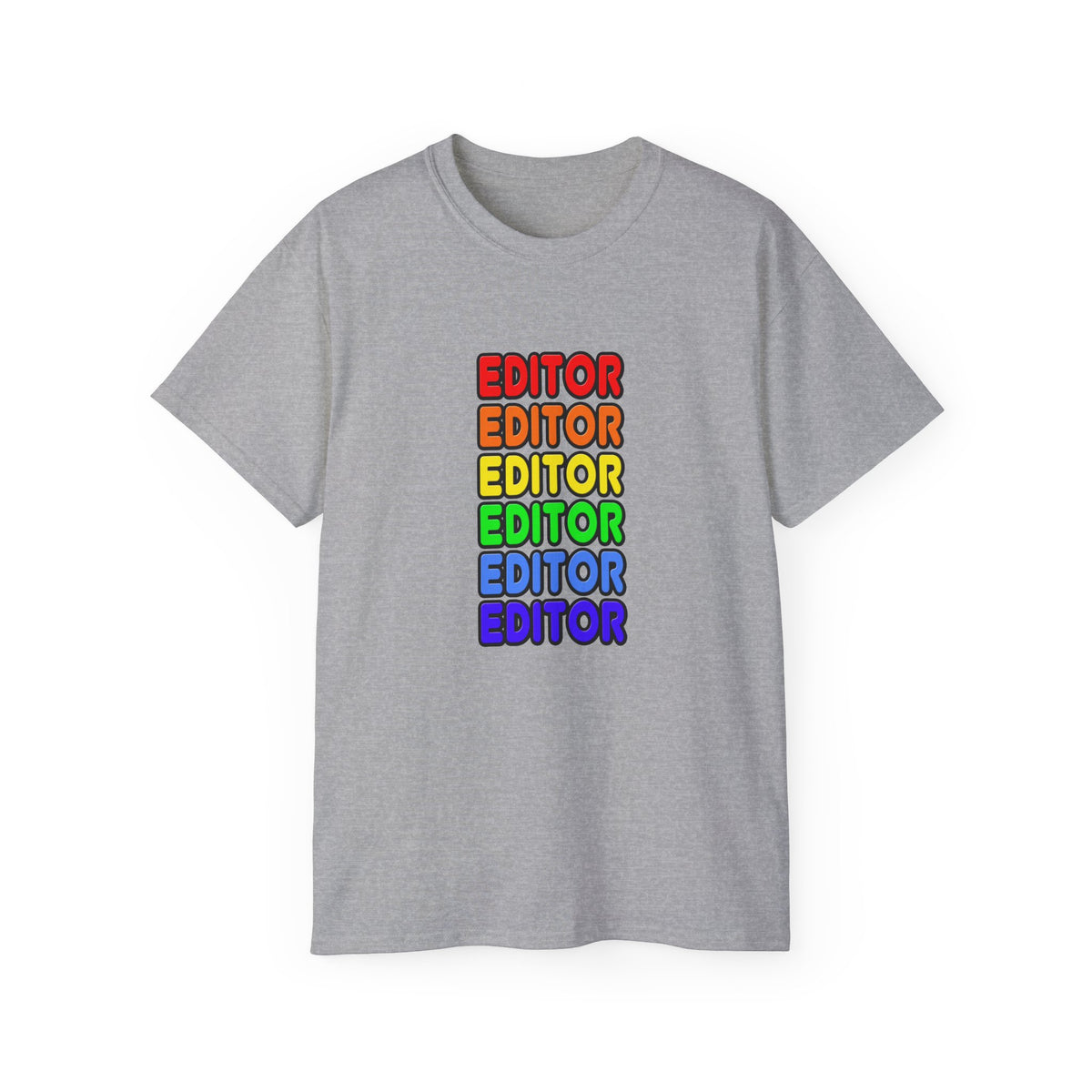 Rainbow Editor - Unisex Ultra Cotton Tee