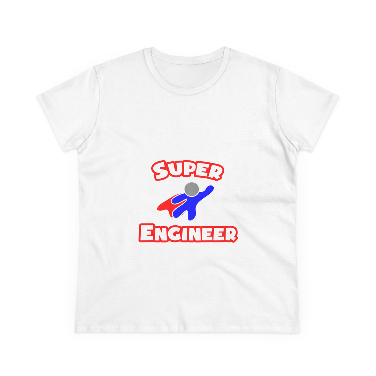 Super Engineer - Women's Midweight Cotton Tee