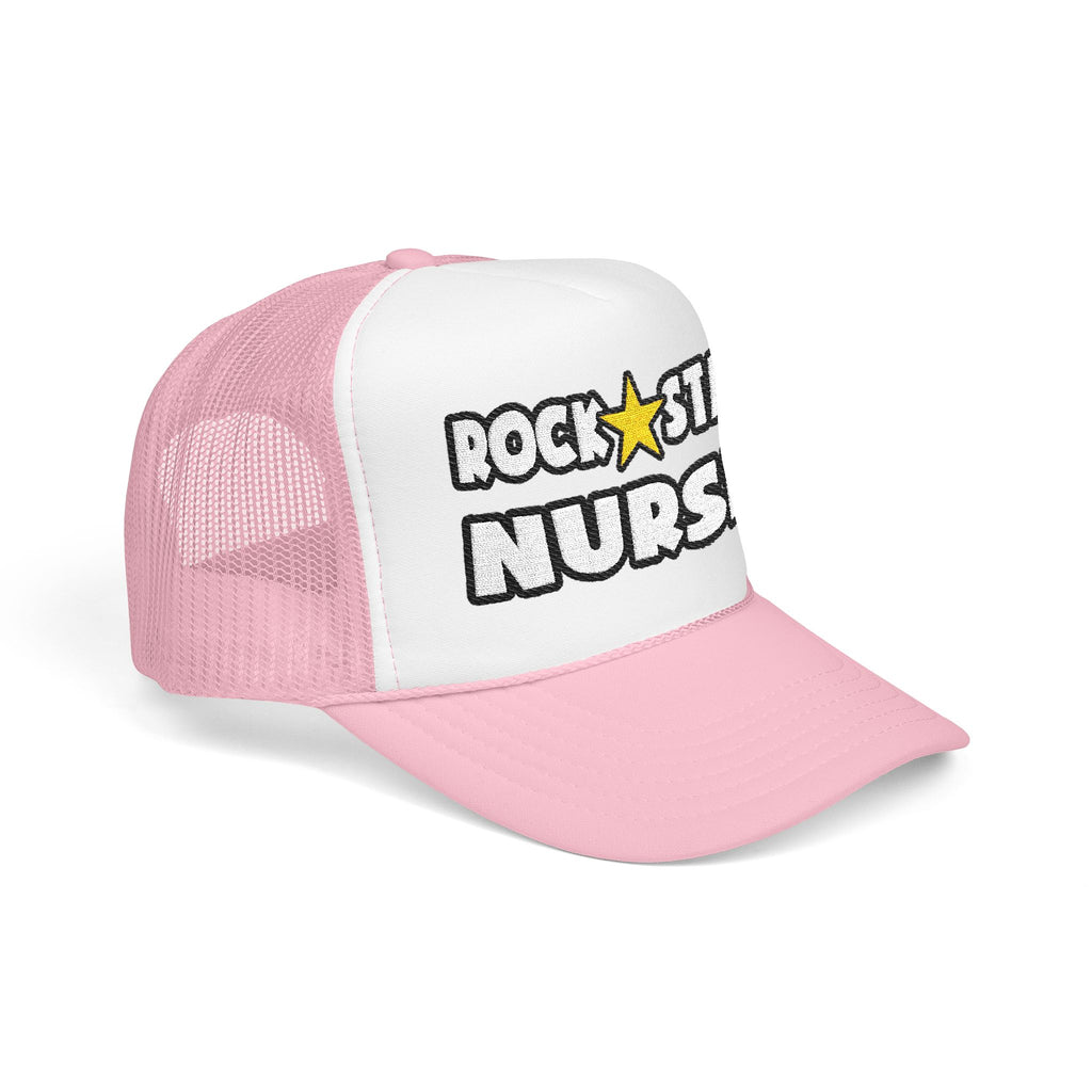 Rock Star Nurse (2) - Foam Trucker Hat