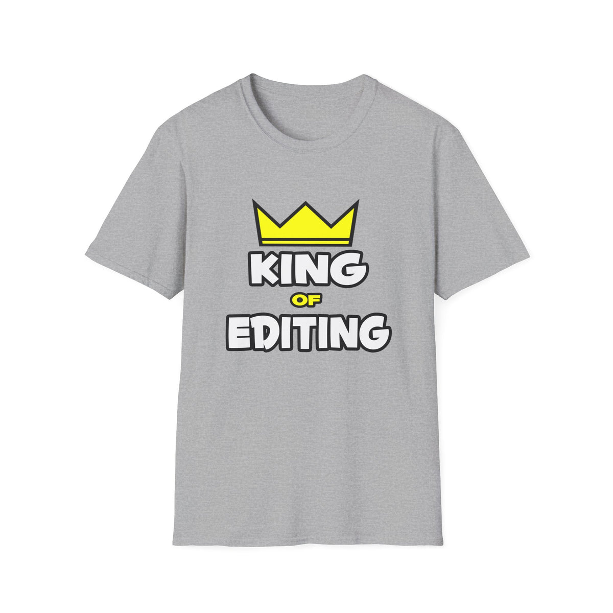 King of Editing - Unisex Softstyle T-Shirt