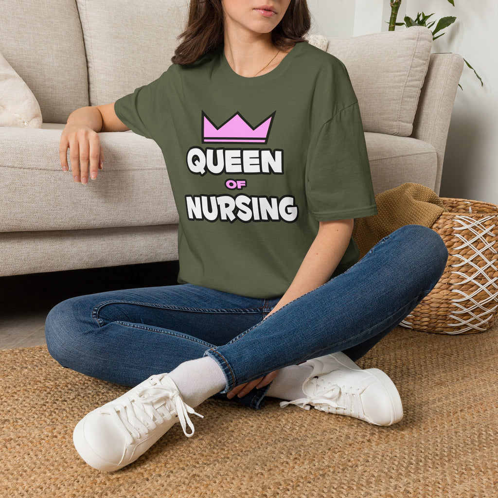 Queen of Nursing - Unisex Softstyle T-Shirt