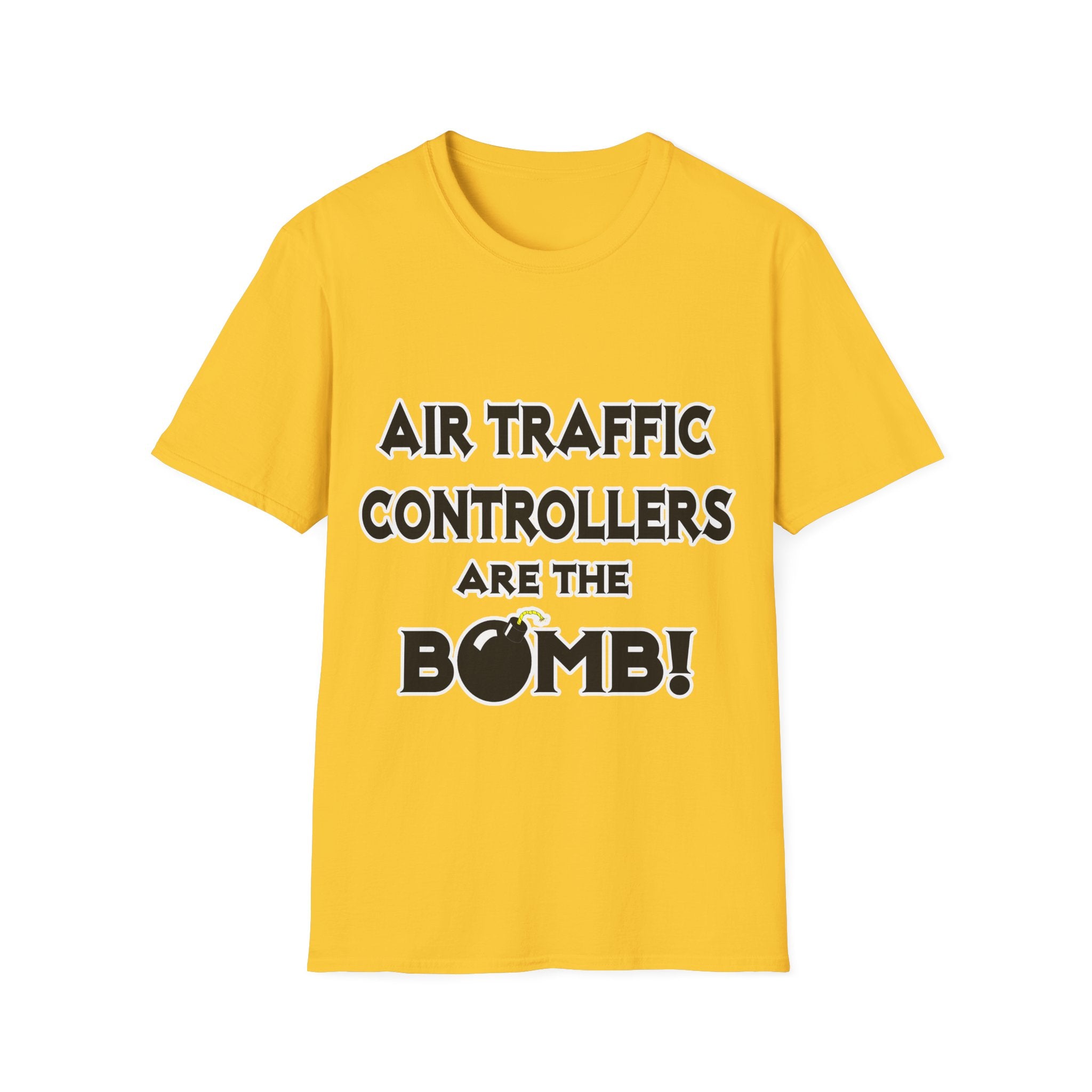 Air Traffic Controllers Are The Bomb! - Unisex Softstyle T-Shirt
