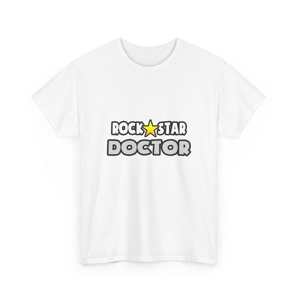Rock Star Doctor (2) - Unisex Heavy Cotton Tee