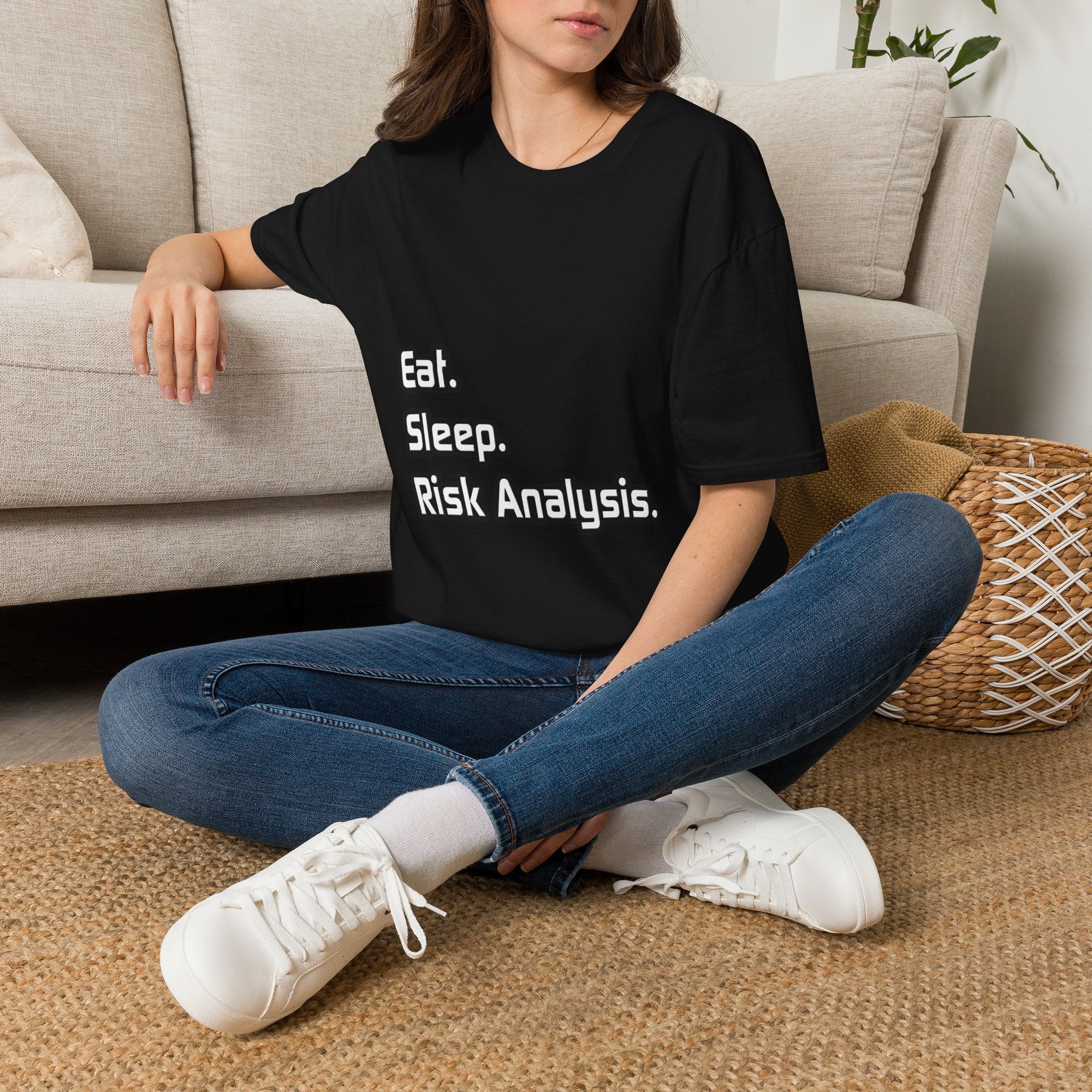 Eat. Sleep. Risk Analysis - Unisex Softstyle T-Shirt