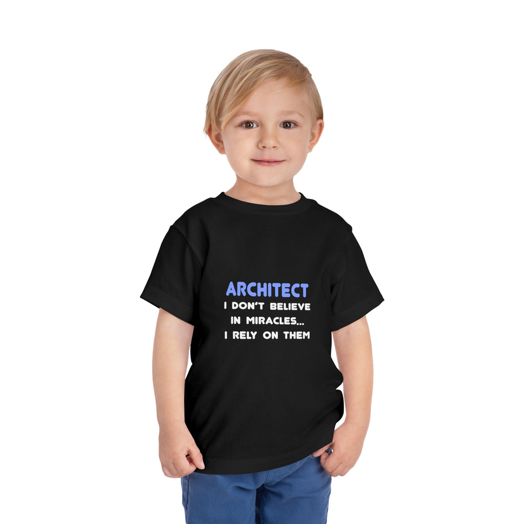 Miracles and Architects - Toddler Short Sleeve Tee