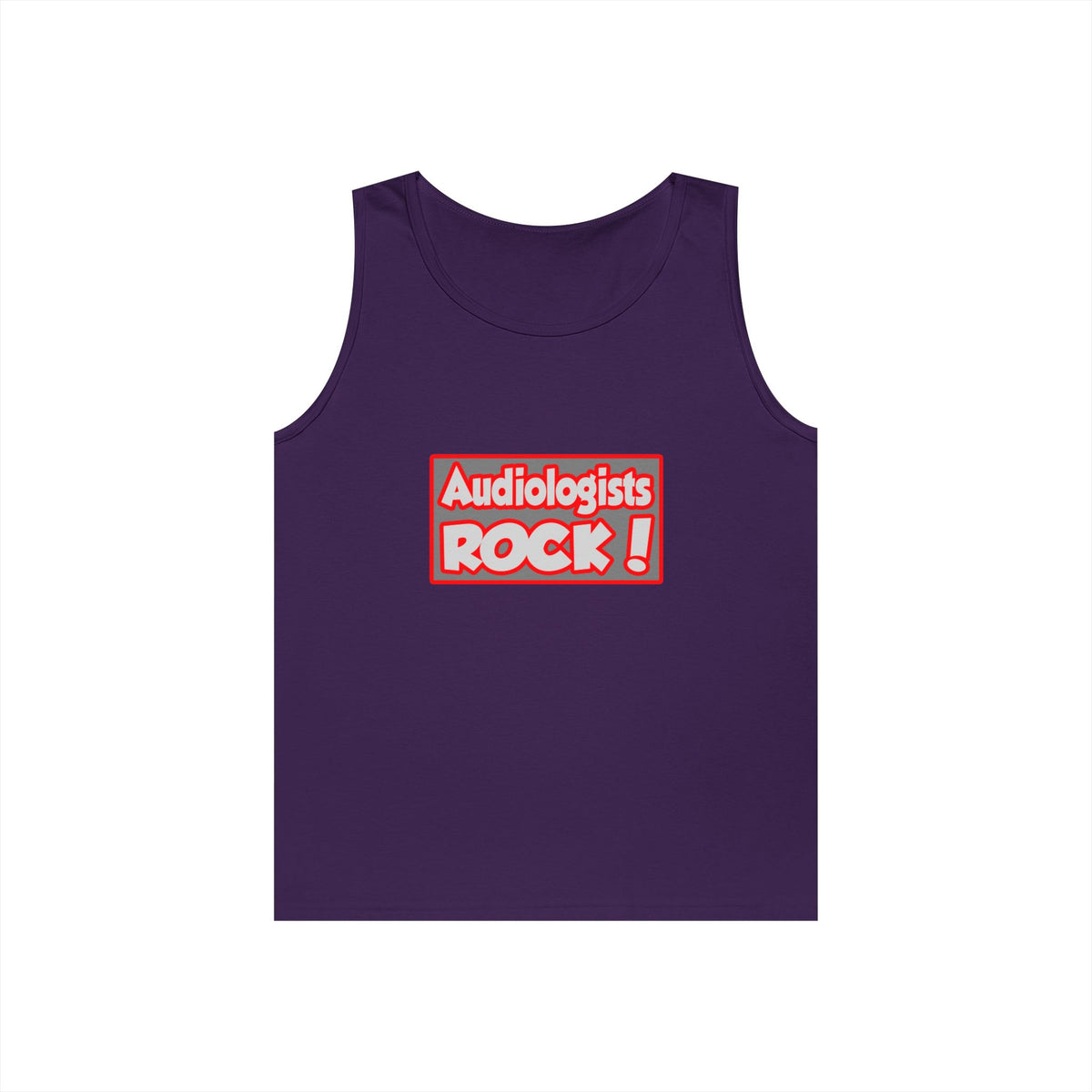 Audiologists Rock! - Unisex Heavy Cotton Tank Top