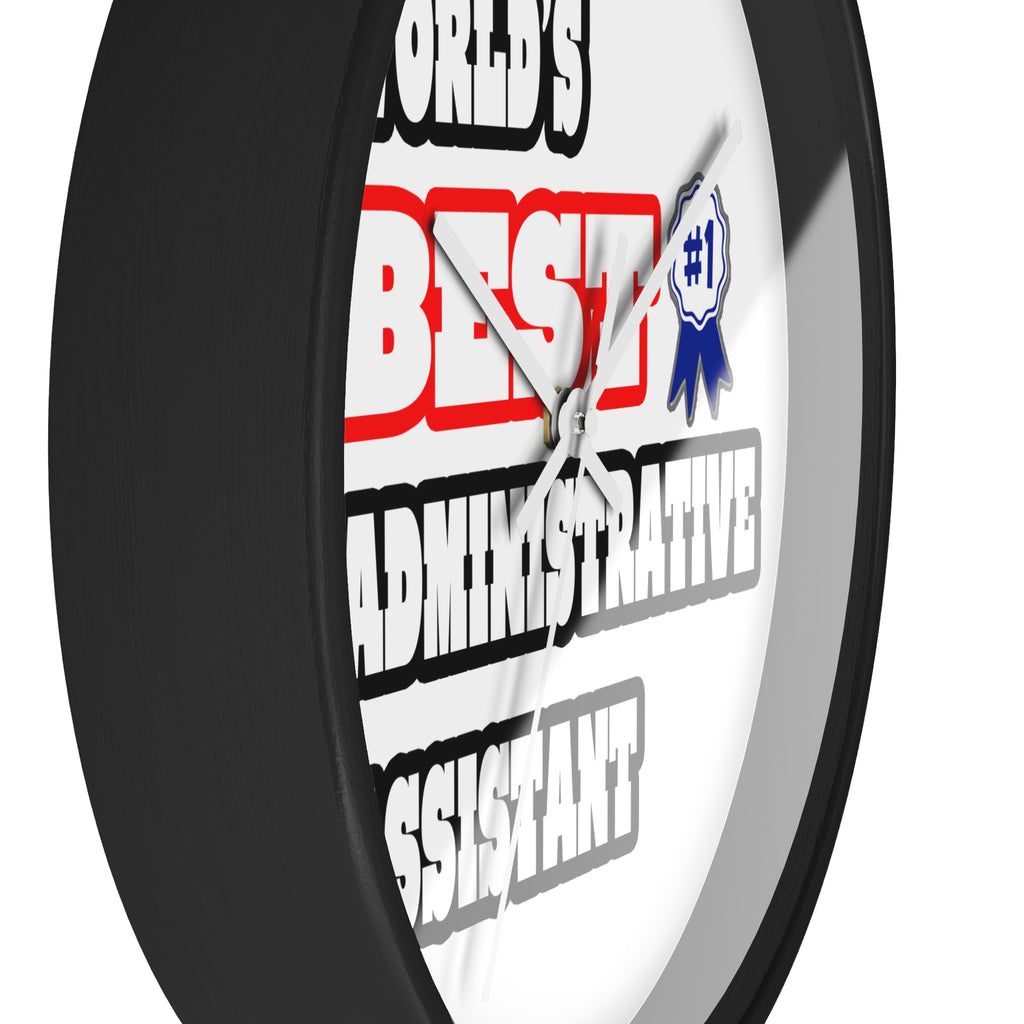 World's Best Administrative Assistant - Wall Clock