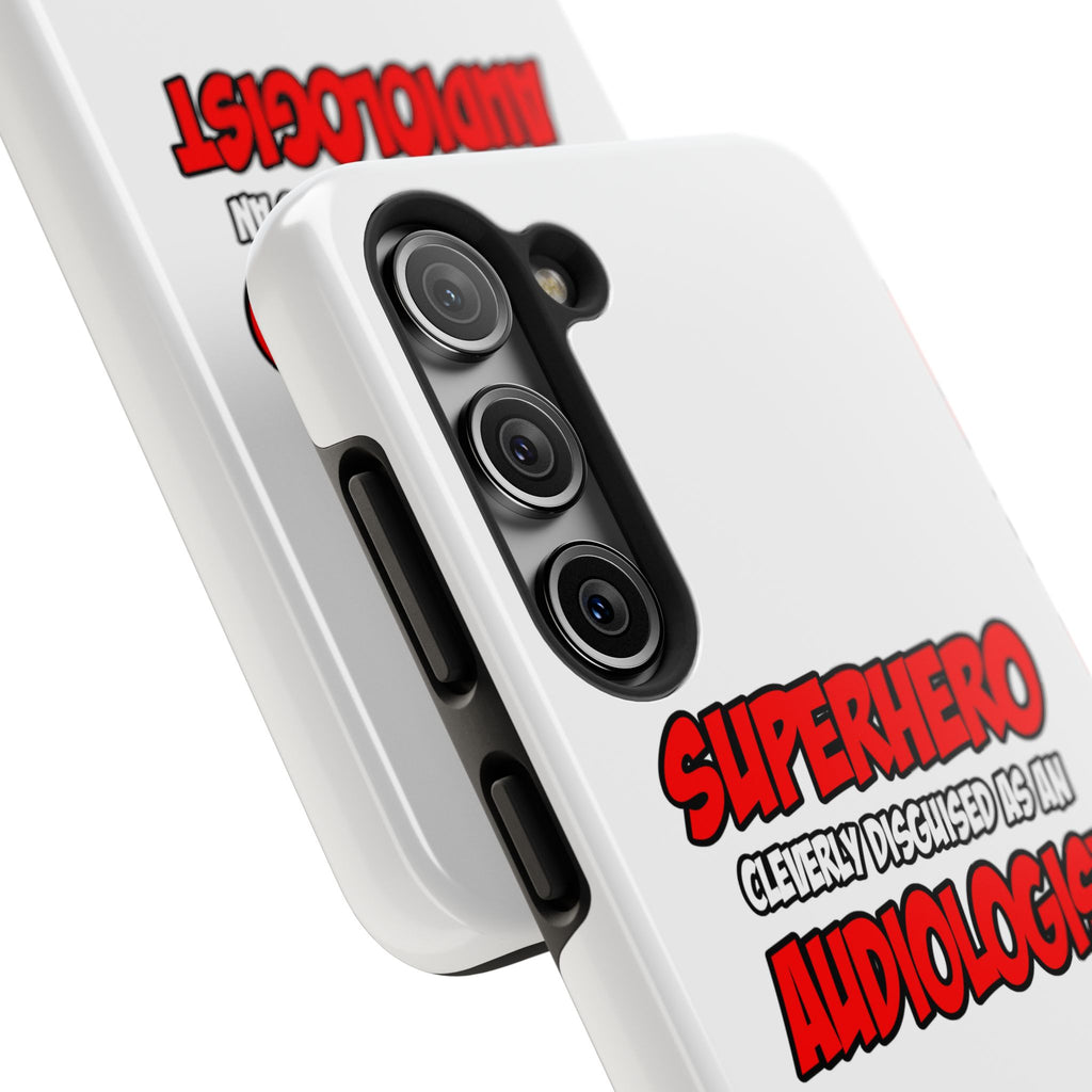 Superhero...Audiologist - Tough Phone Cases