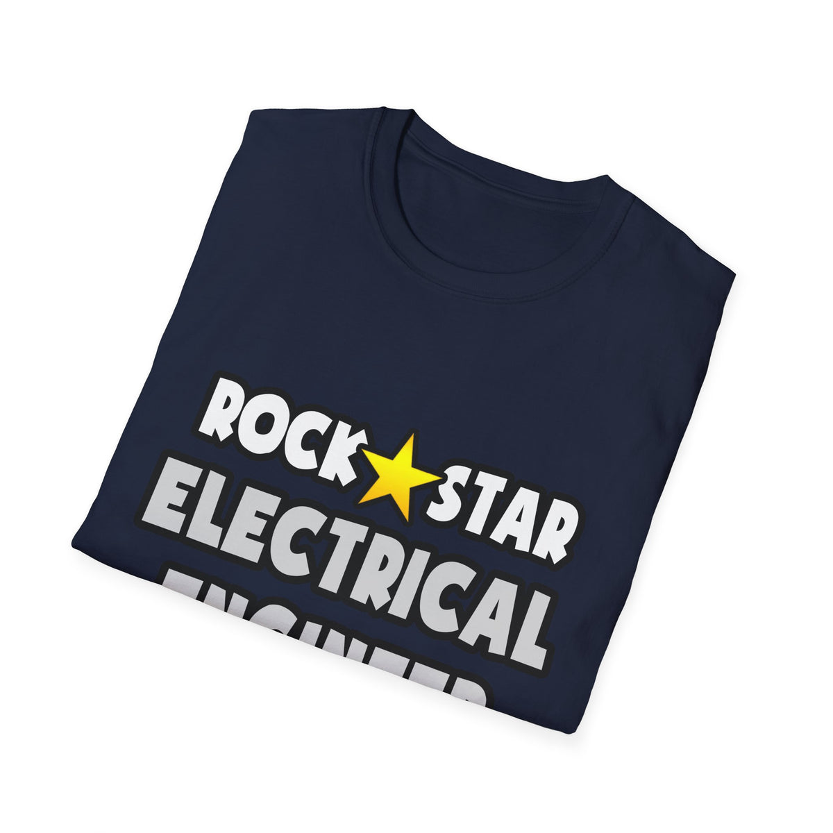 Rock Star Electrical Engineer - Unisex Softstyle T-Shirt
