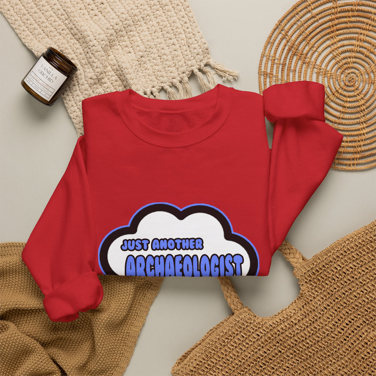Archaeologist .. Livin' The Dream - Unisex Heavy Blend™ Crewneck Sweatshirt