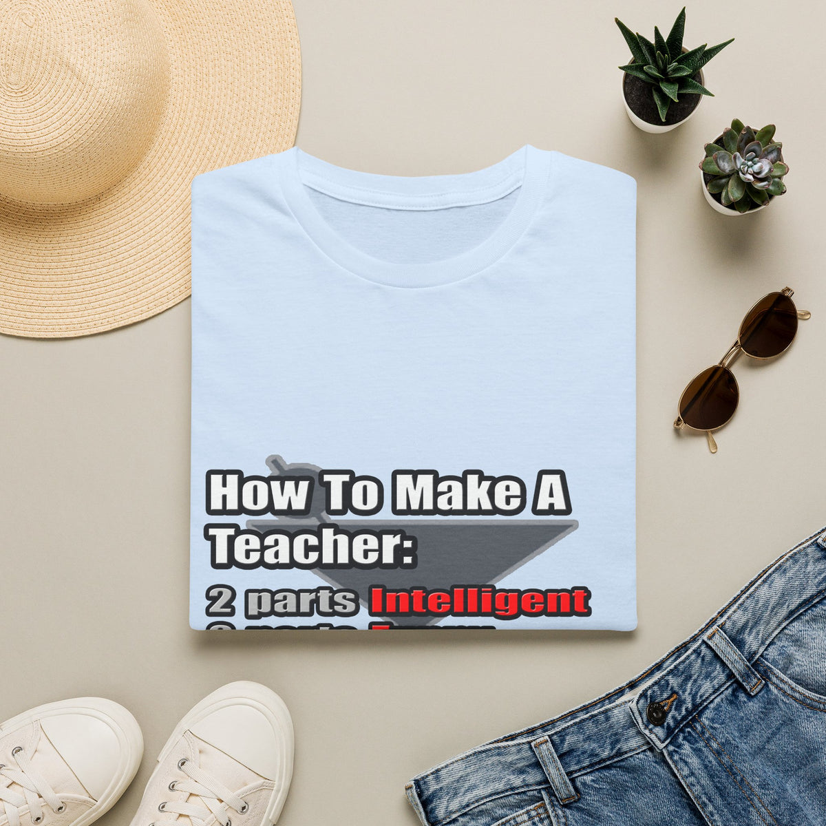 How To Make a Teacher - Unisex Softstyle T-Shirt