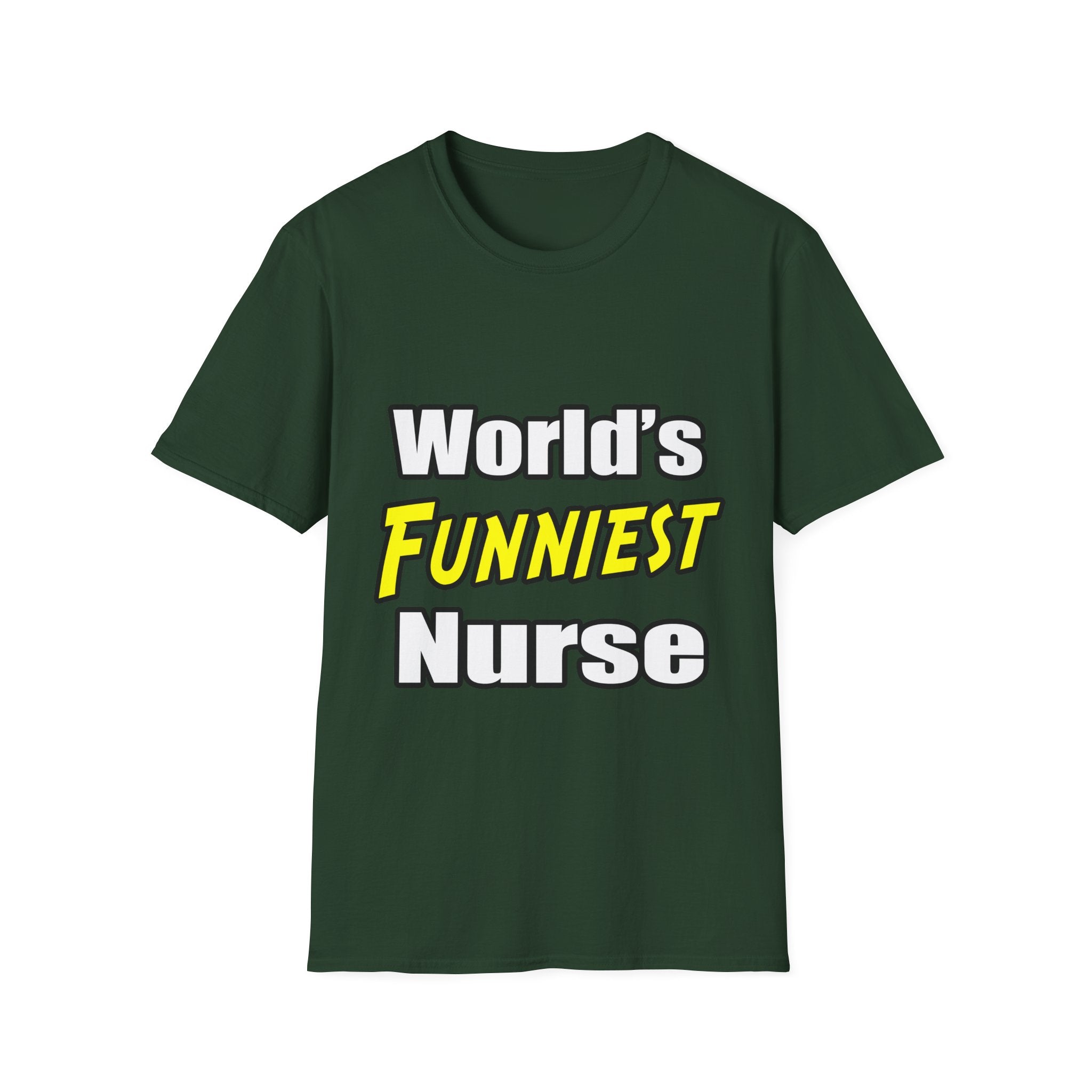 World's Funniest Nurse - Unisex Softstyle T-Shirt