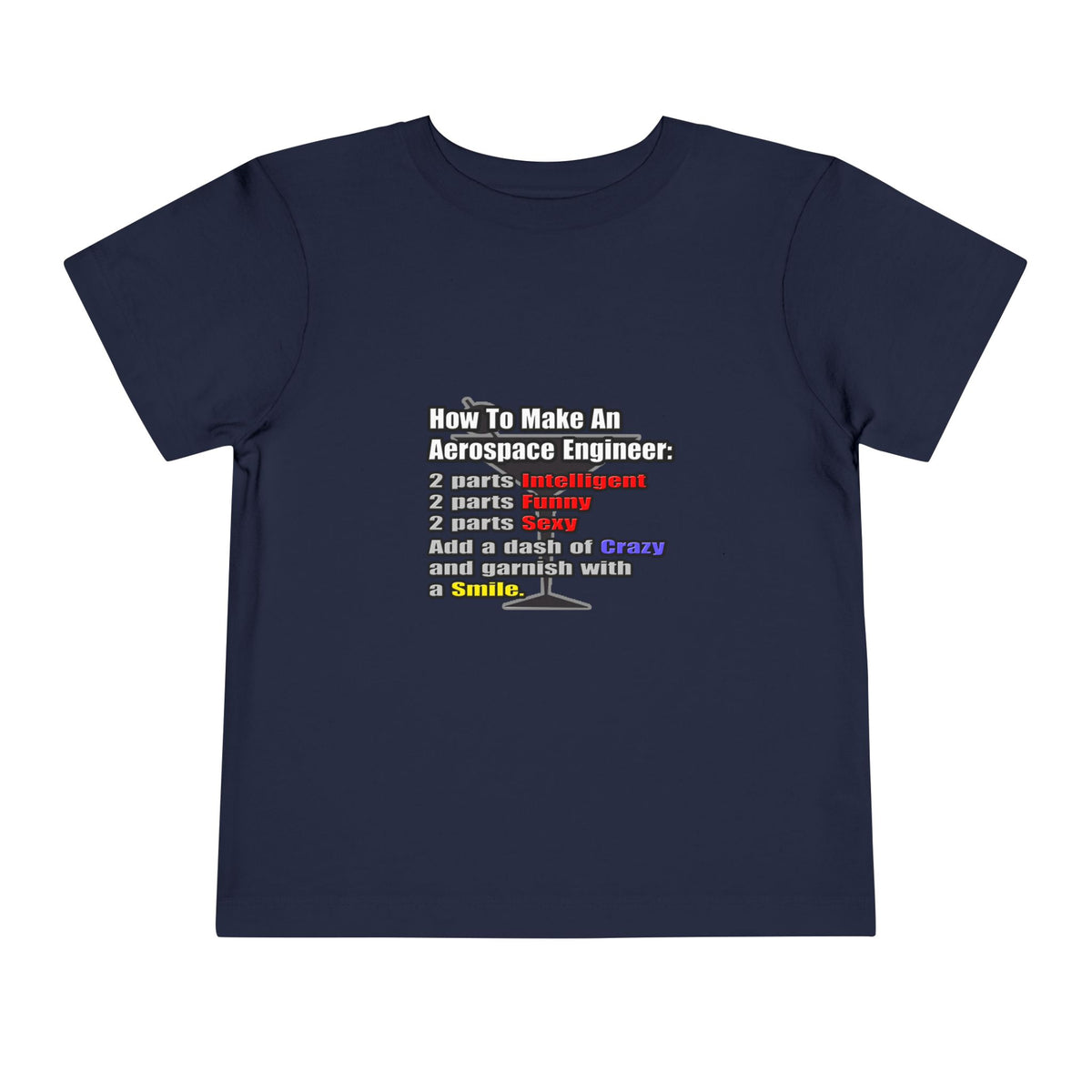 How To Make an Aerospace Engineer - Toddler Short Sleeve Tee