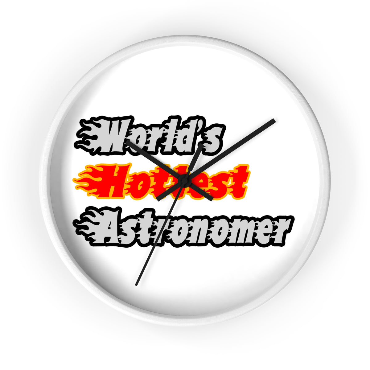 World's Hottest Astronomer - Wall Clock