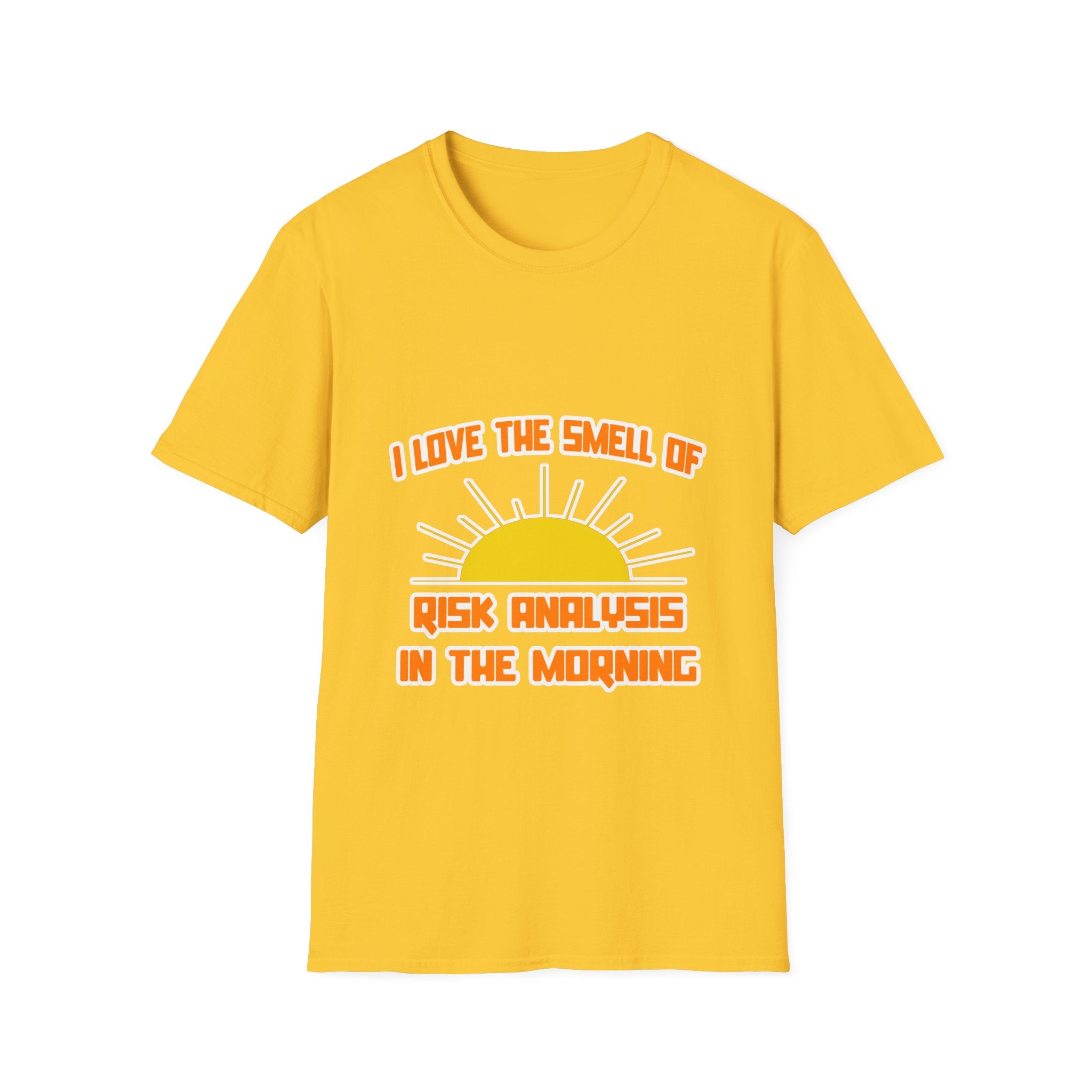 Smell of Risk Analysis in the Morning - Unisex Softstyle T-Shirt