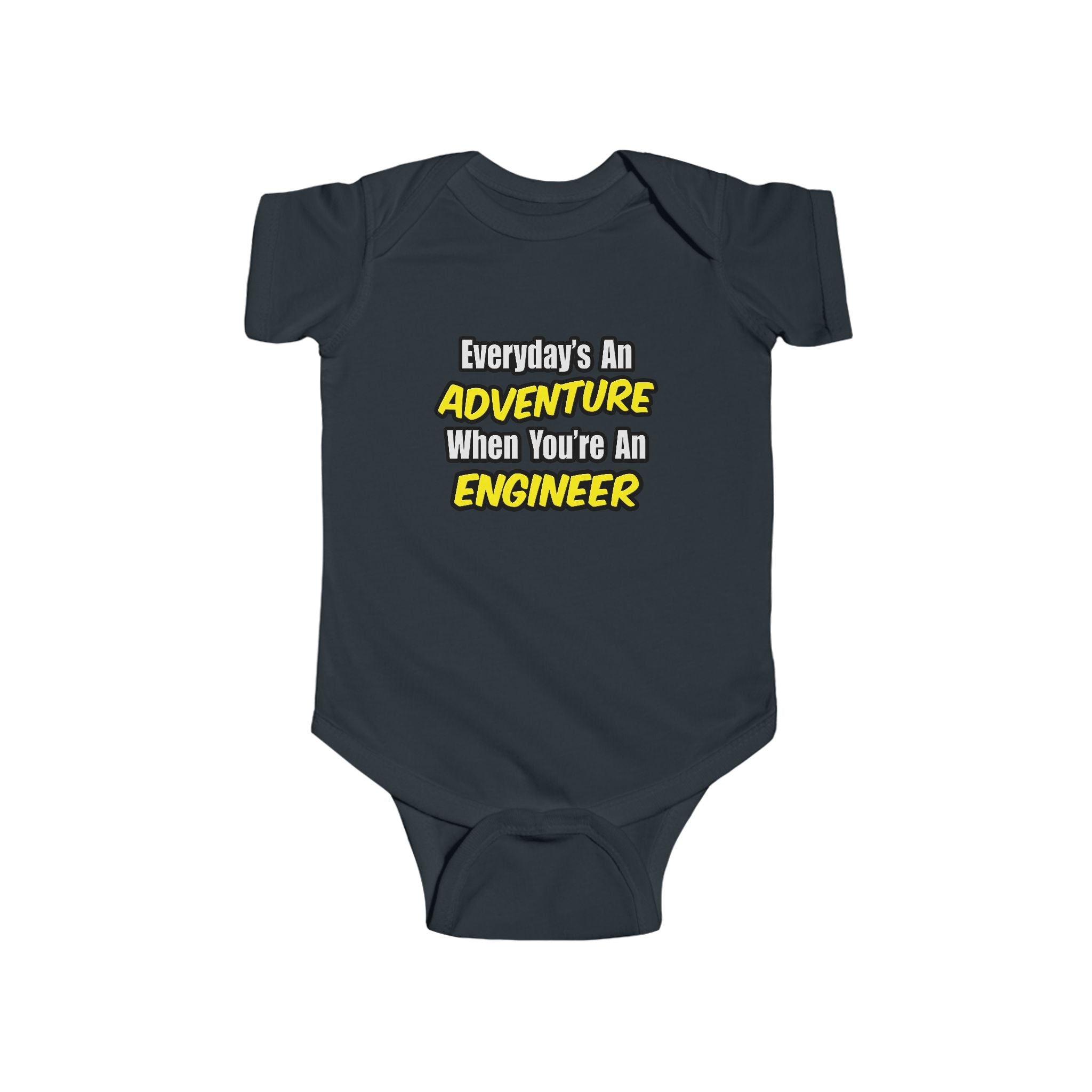 Everyday's An Adventure...Engineer - Infant Fine Jersey Bodysuit