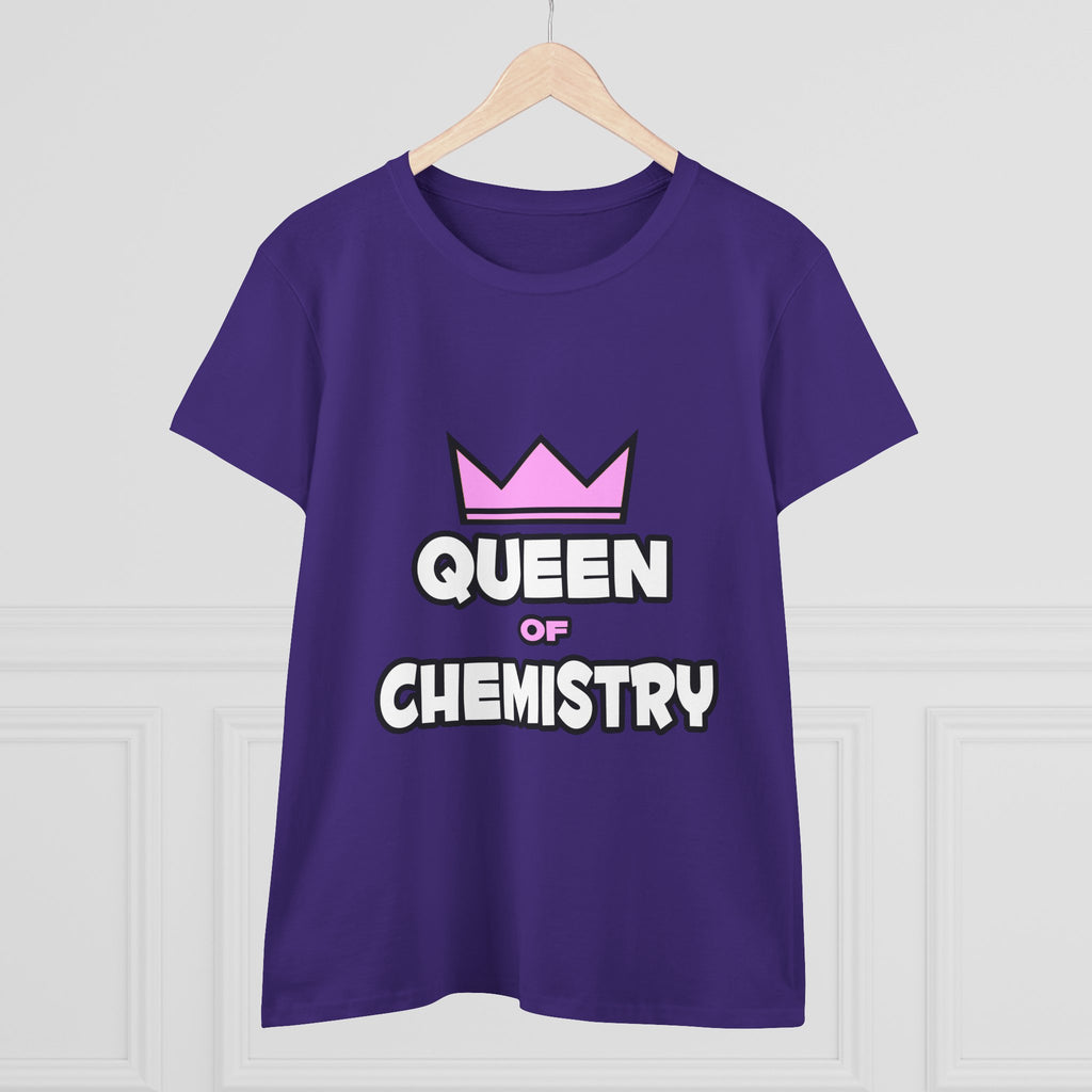 Queen of Chemistry - Women's Midweight Cotton Tee