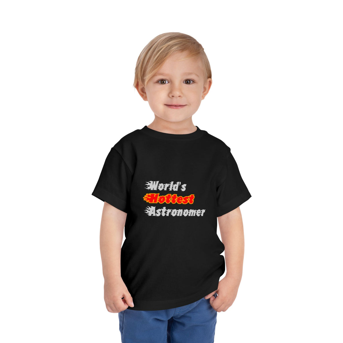 World's Hottest Astronomer - Toddler Short Sleeve Tee