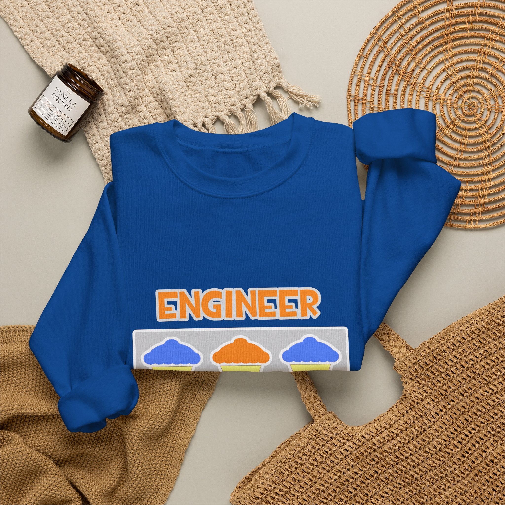 Engineer ... Will Work For Cupcakes - Unisex Heavy Blend™ Crewneck Sweatshirt