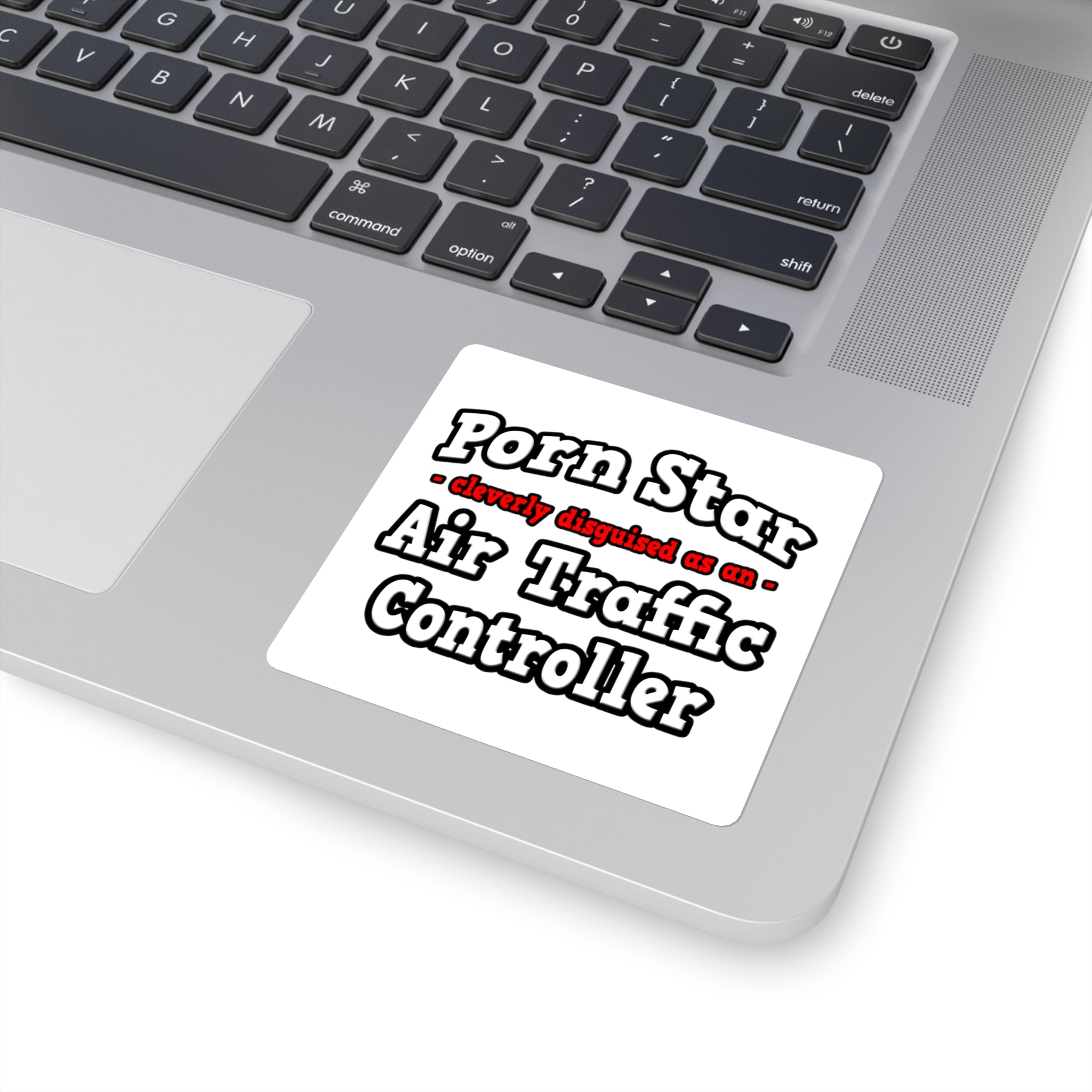 Porn Star...Air Traffic Controller - Square Stickers
