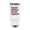 World's Hottest Dental Hygienist - Stainless Steel Travel Mug with Handle, 14oz