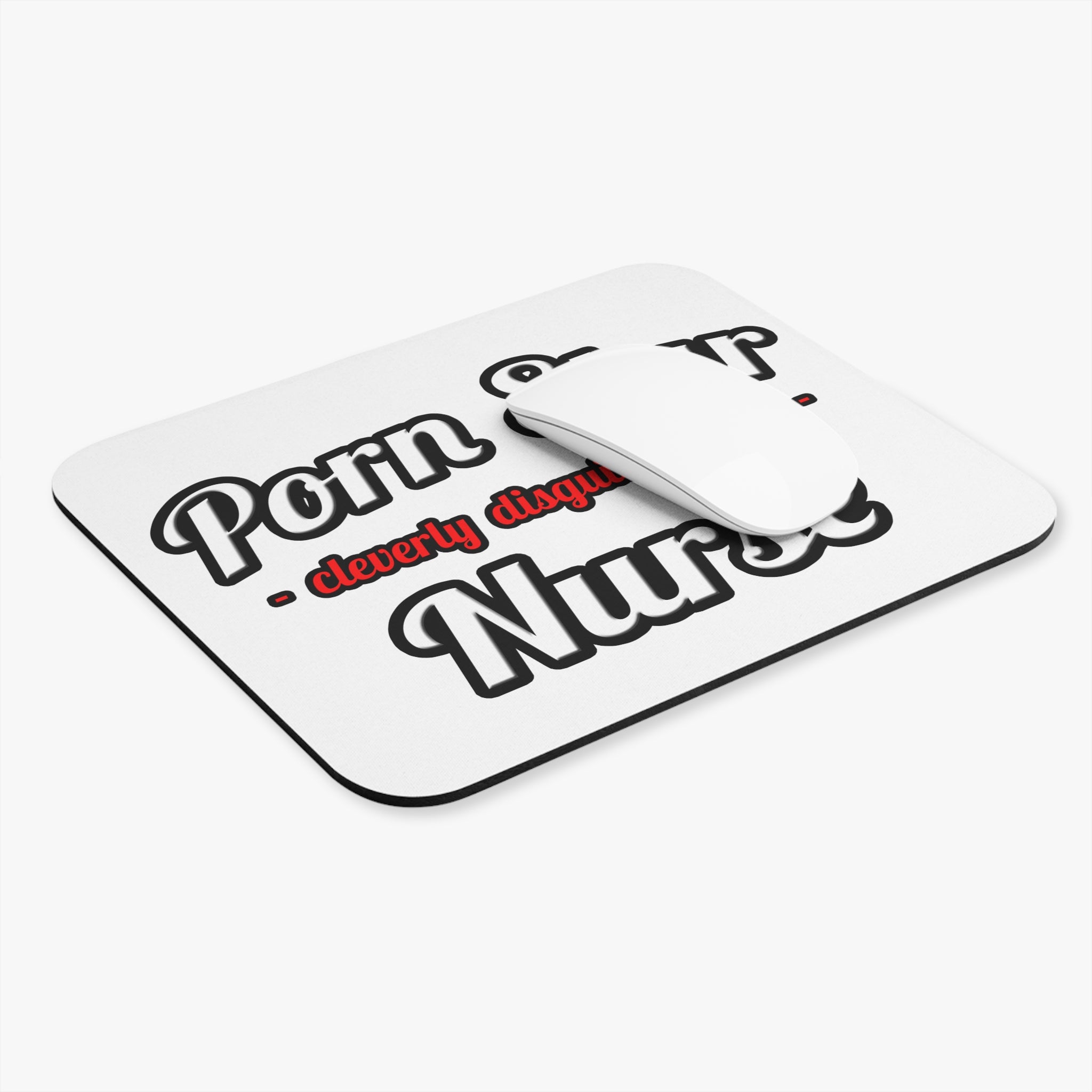 Porn Star...Nurse - Mouse Pad (Rectangle)