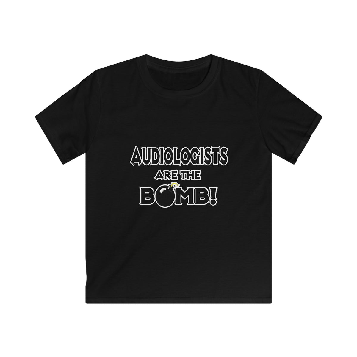 Audiologists Are The Bomb! - Kids Softstyle Tee